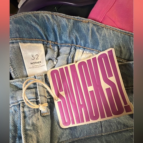 NWT - Snacks! by MOTHER The Piece Of Cake Heel - Sweet And Sour - Size 32 - Picture 9 of 9